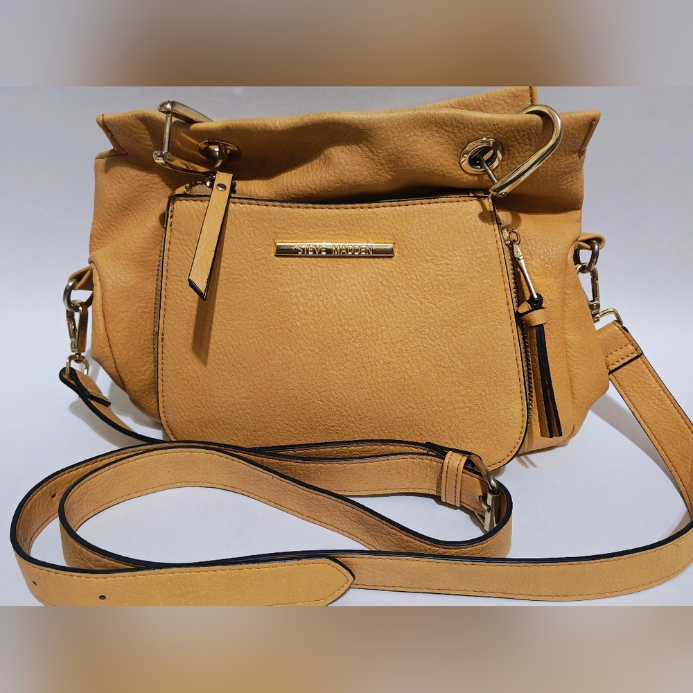 Vintage Steve Madden Mustard Crossbody Bag